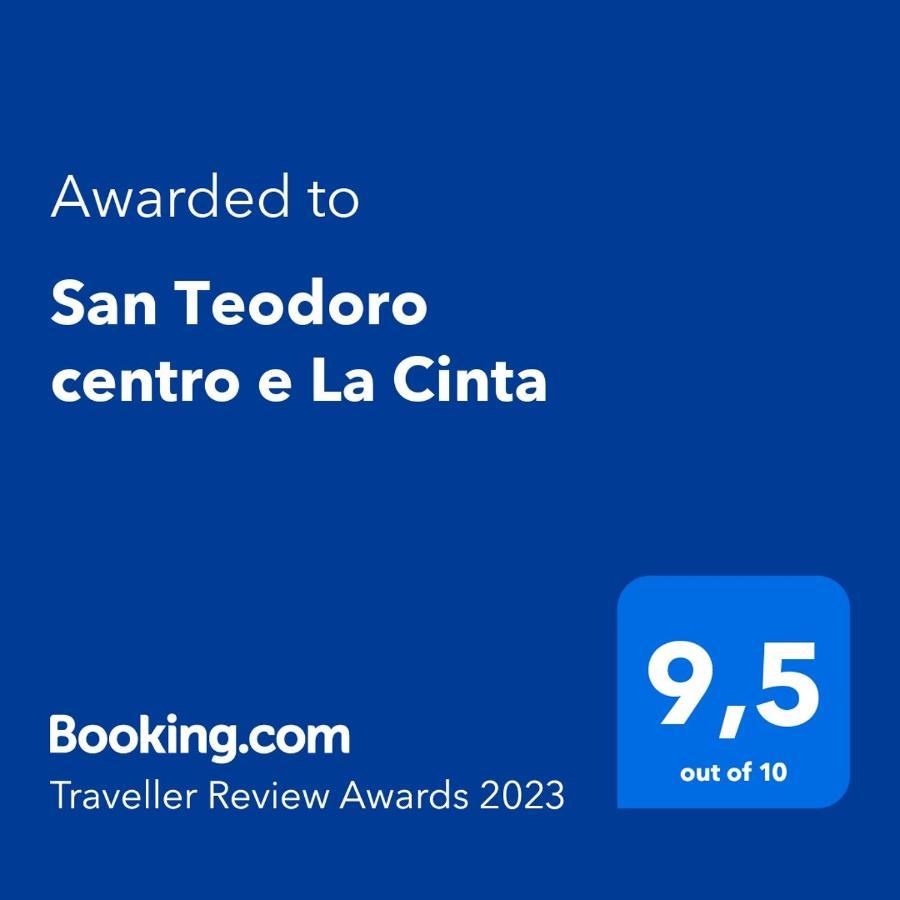 Appartamento San Teodoro centro e La Cinta Esterno foto